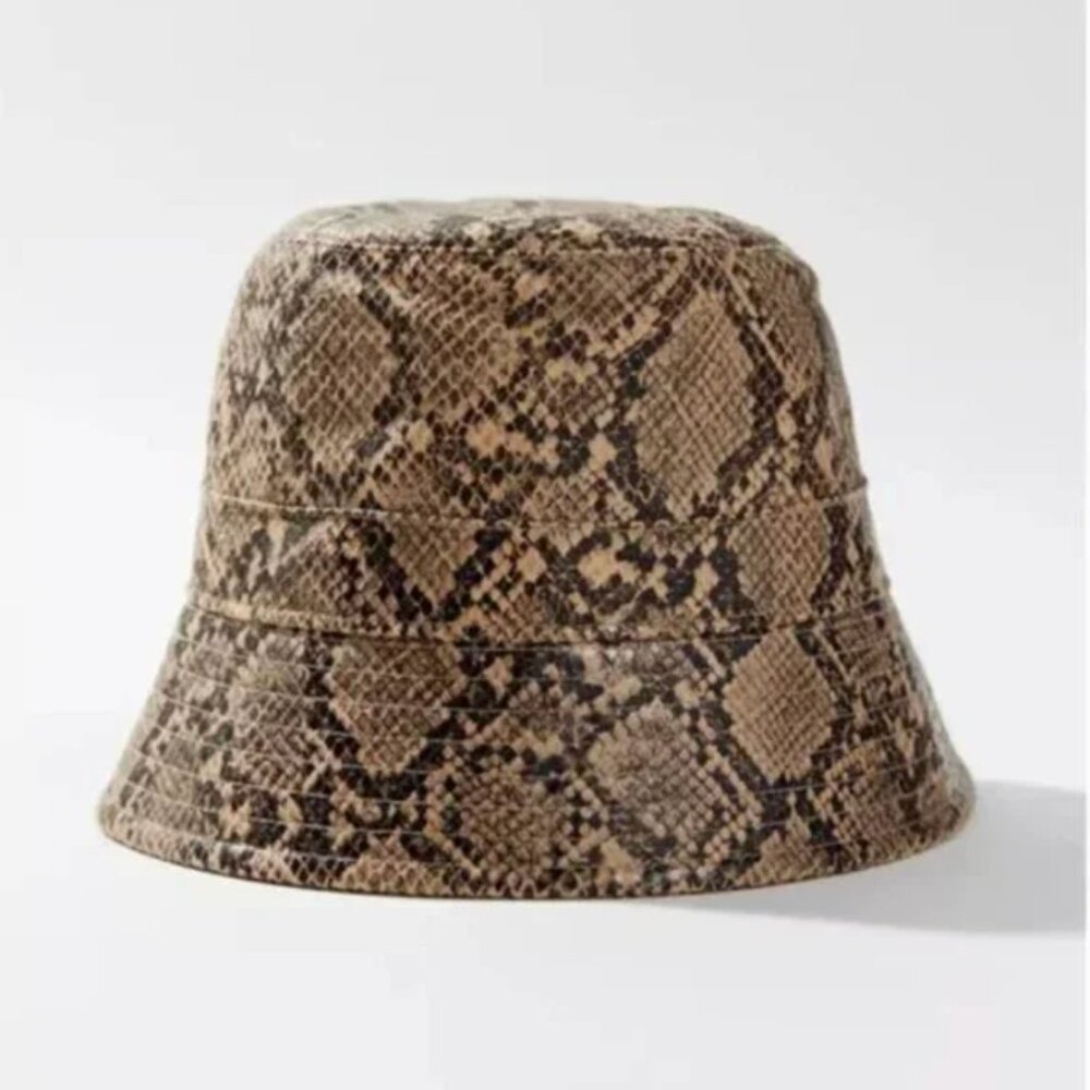 ⭐️ Jade Snake Hipster Hippie Art Chic Glam Python Tik College Beach Bucket Hat